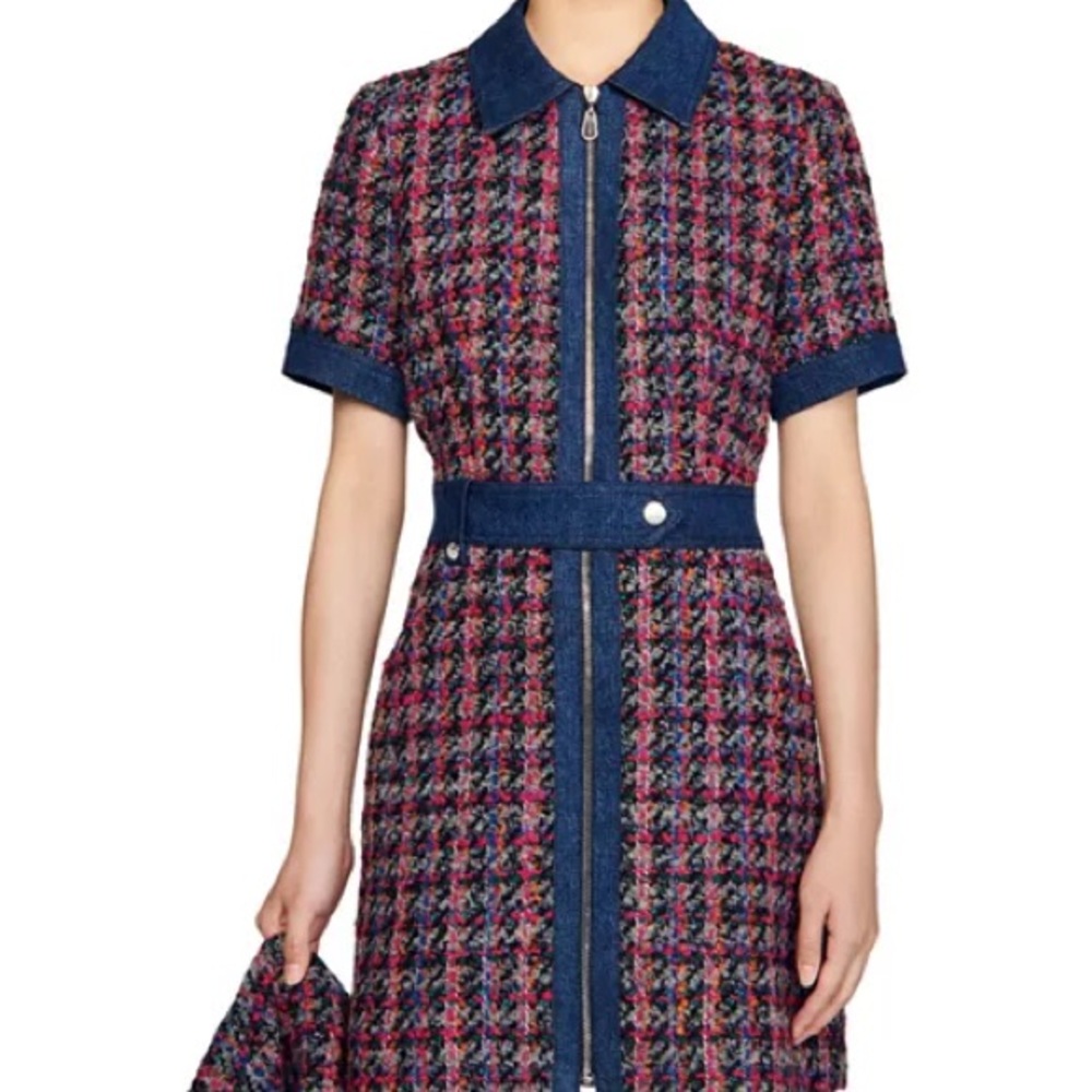 Sandro Lonard Coat Dress